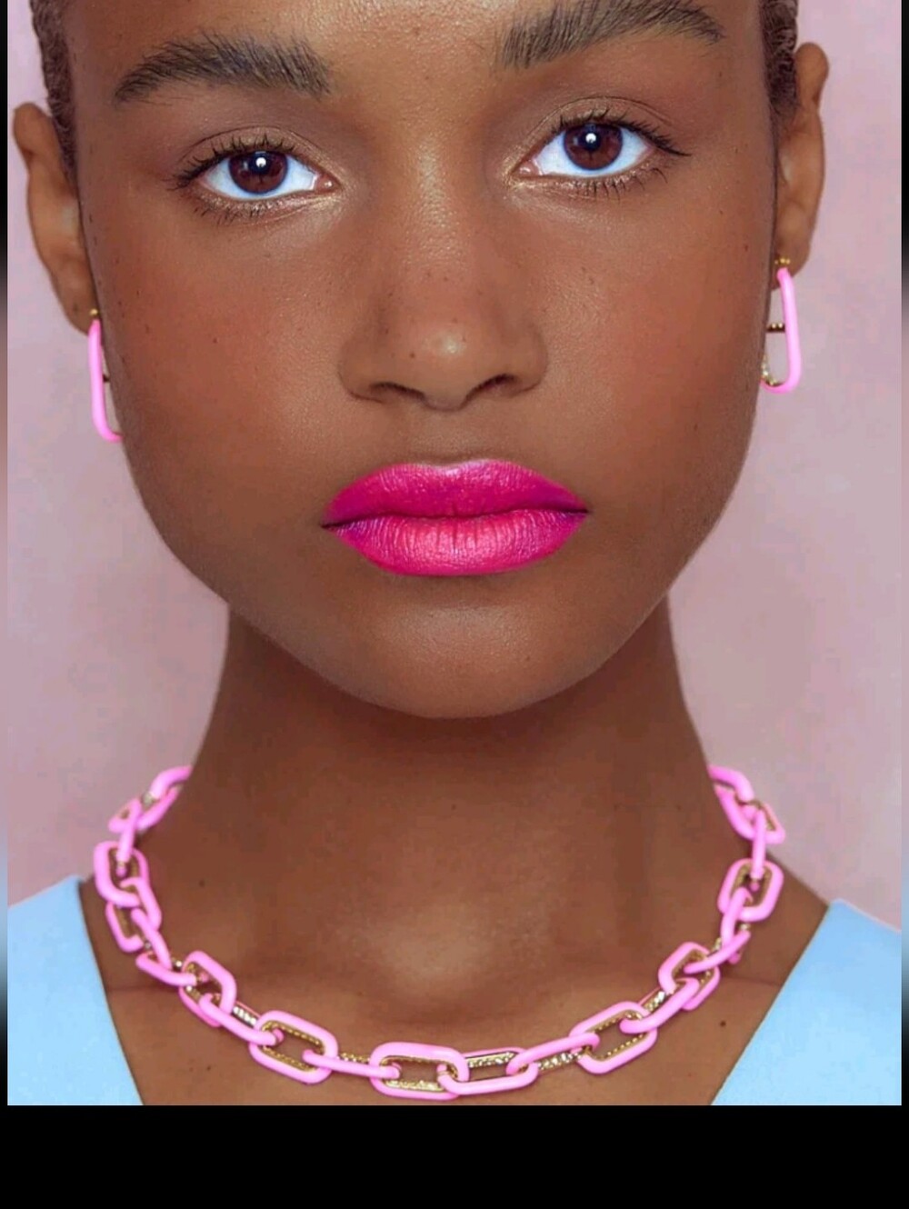 Emma Pills "The OG" Chain Link Necklace & Earring NWT Set Retail $170-melinda